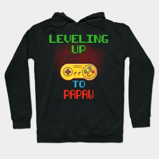 Promoted To Papaw T-Shirt Unlocked Gamer Leveling Up Hoodie